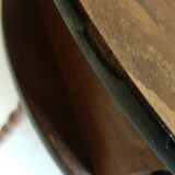 Table tripod vintage worker drawers turned legs