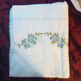 Drap plat en coton