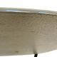 Table basse vintage en bois et marbre Design minimaliste Suède années 70