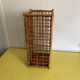 Wicker rattan umbrella stand CIRCA 1970