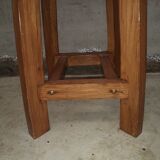 Vintage wooden bar stool