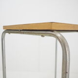 Midcentury chrome side table, 1960s