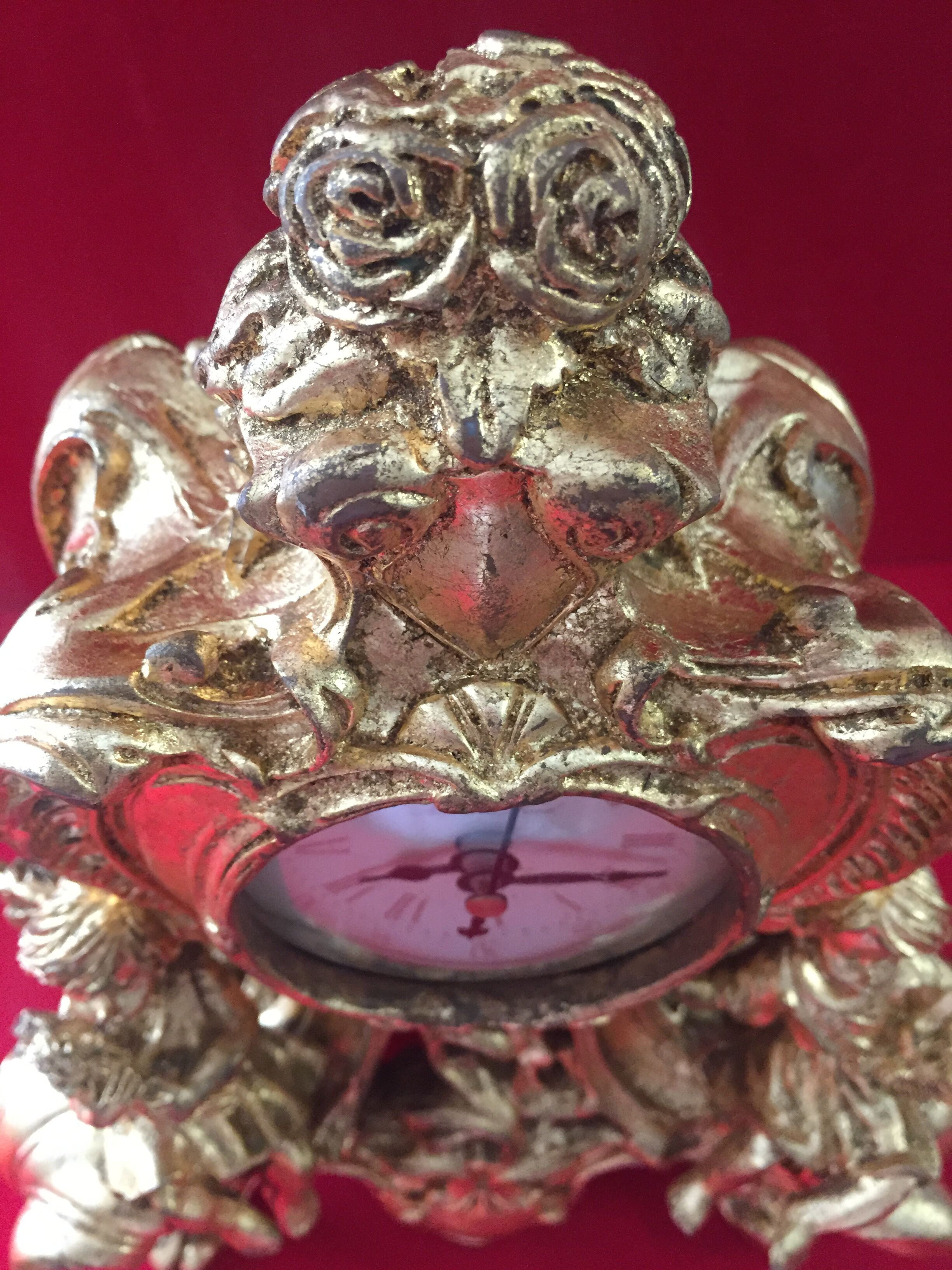 LOUIS XV RICHARD WARD WINCHESTER STYLE TABLE CLOCK