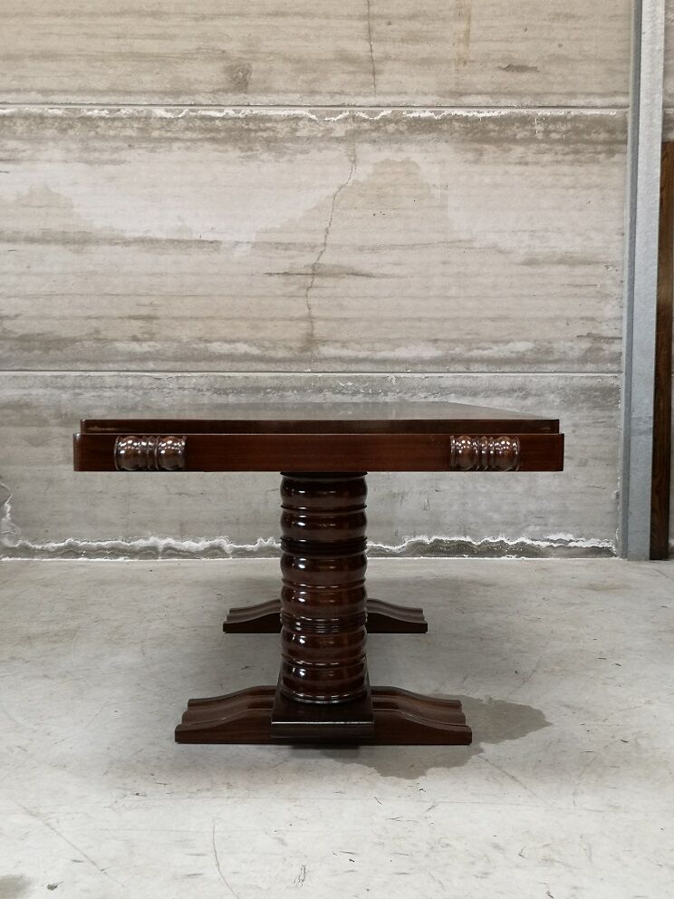 Mahogany desk by Gaston Poisson 1930 1940