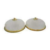 Paire de plafonniers