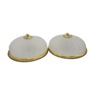 Paire de plafonniers