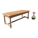 Grande table de ferme en chêne massif