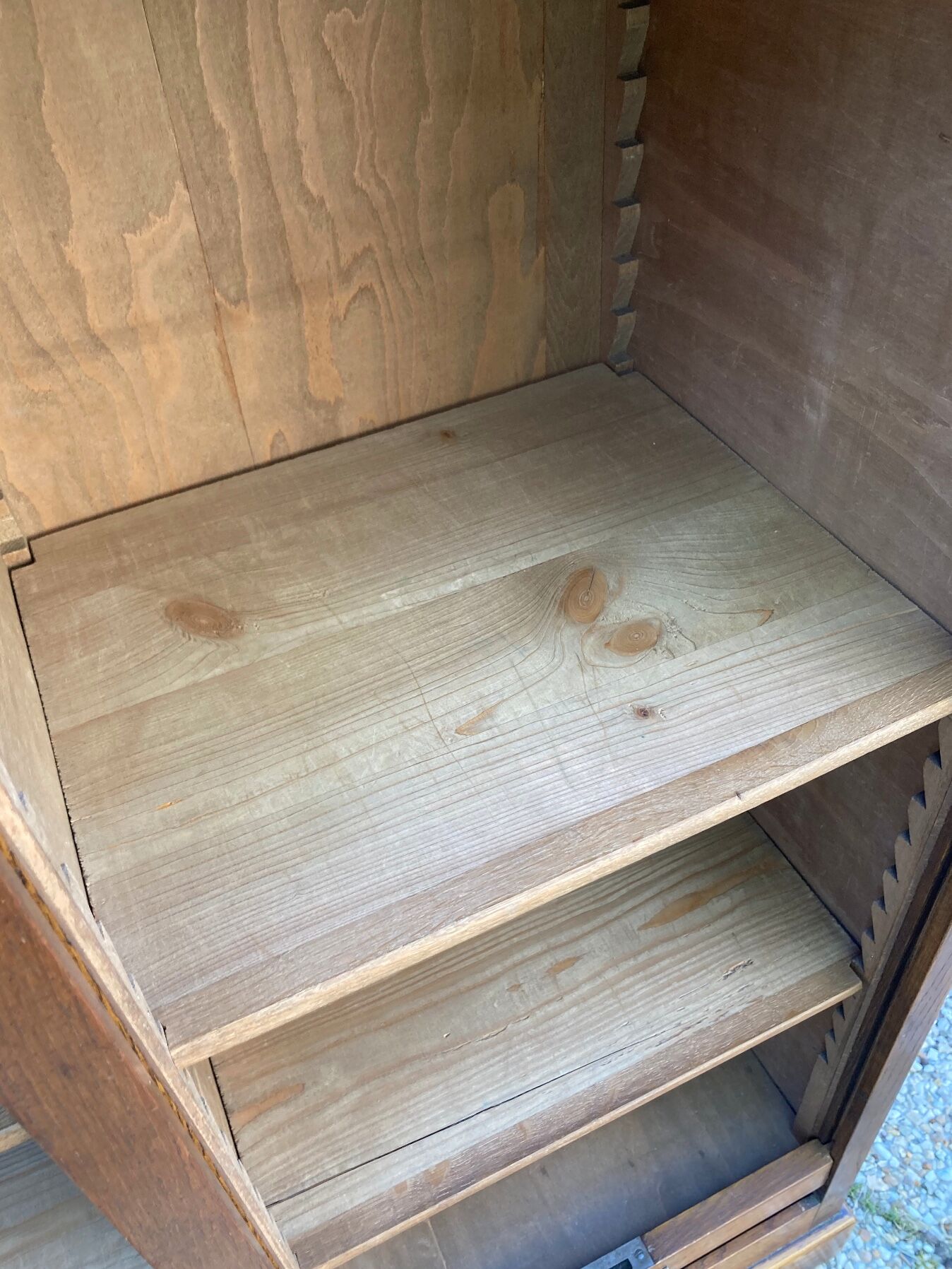 Vintage double curtain binder