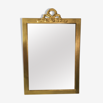 Miroir bois ancien 87cm x 58 cm