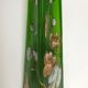 Large enamelled glass vase