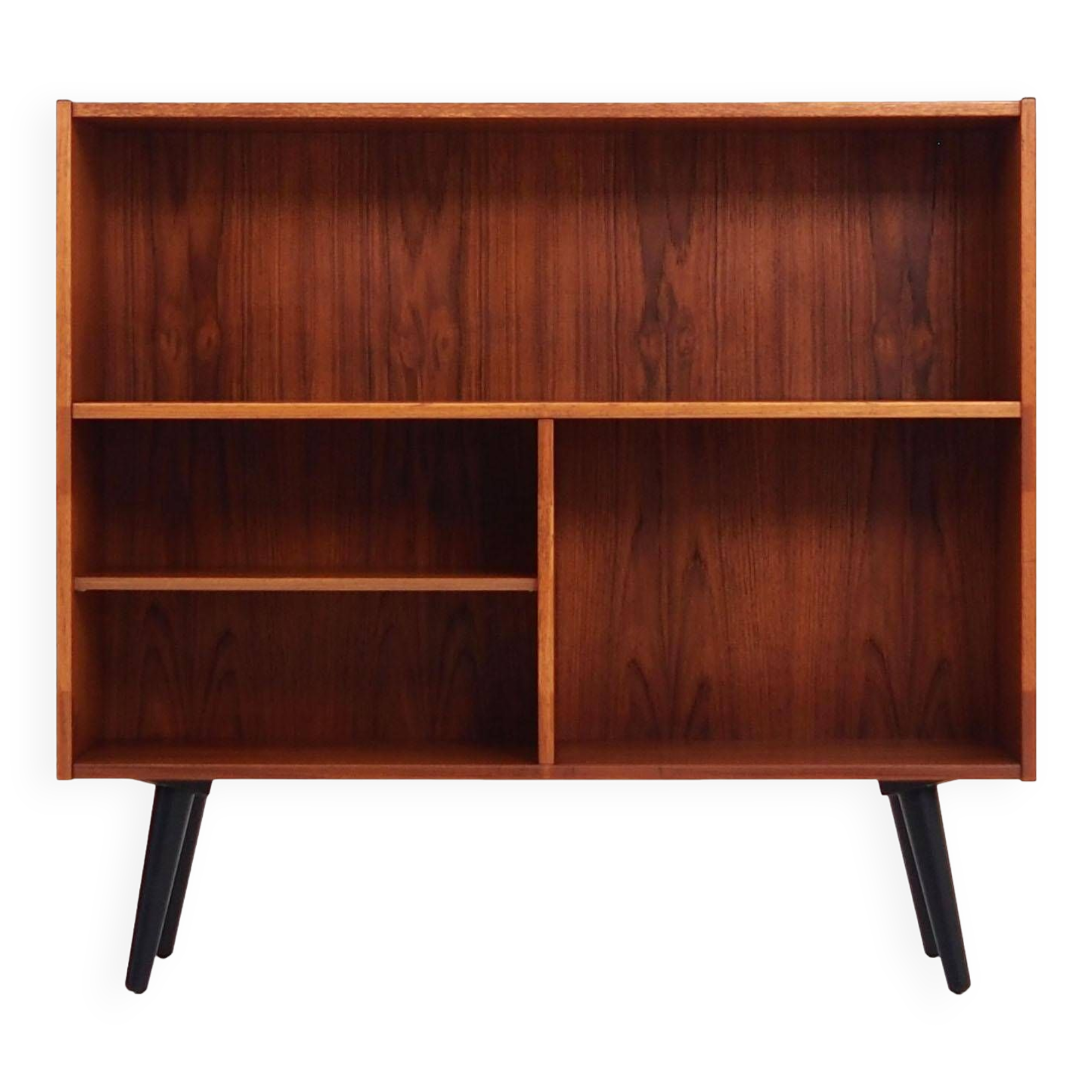 Teak bookcase, Danish design, 1970s, production: Denka