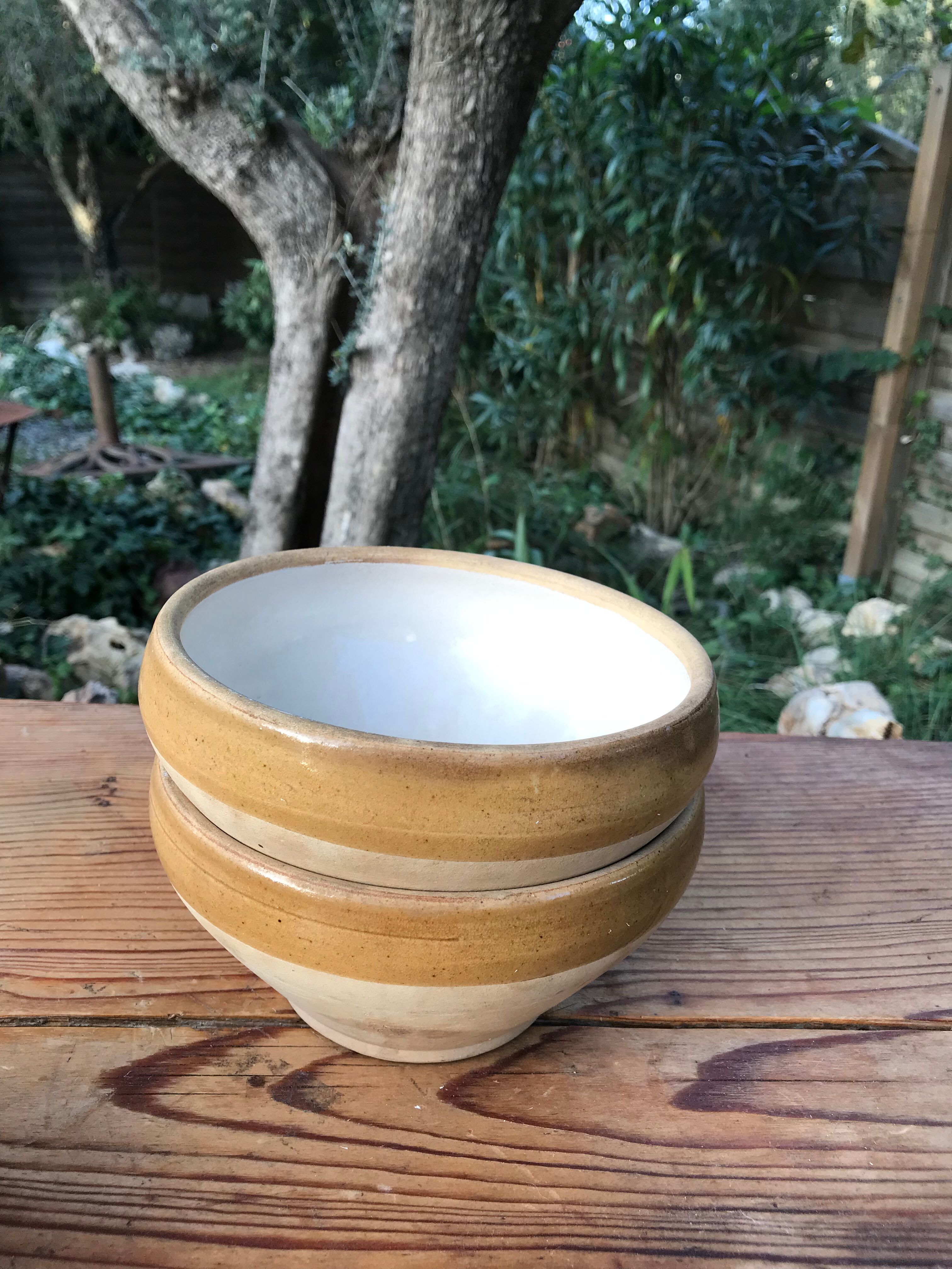 Sandstone bowls
