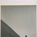 Original lithograph by alain le foll, fortifications, 1978