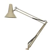 Vintage beige architect table lamp from fax, 1970s