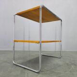Bauhaus Tubular Steel Side Table in Style of Marcel Breuer, 1930s