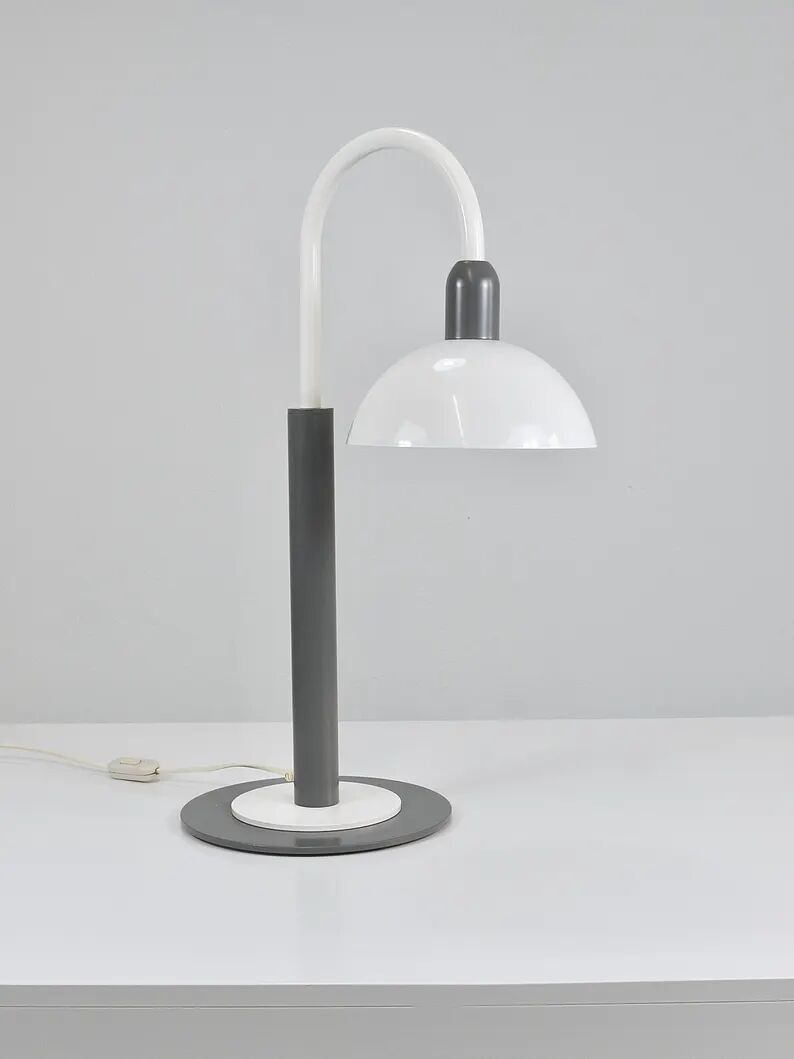 Postmodern Italian 1980s Memphis Style Table Side Lamp, 1980s