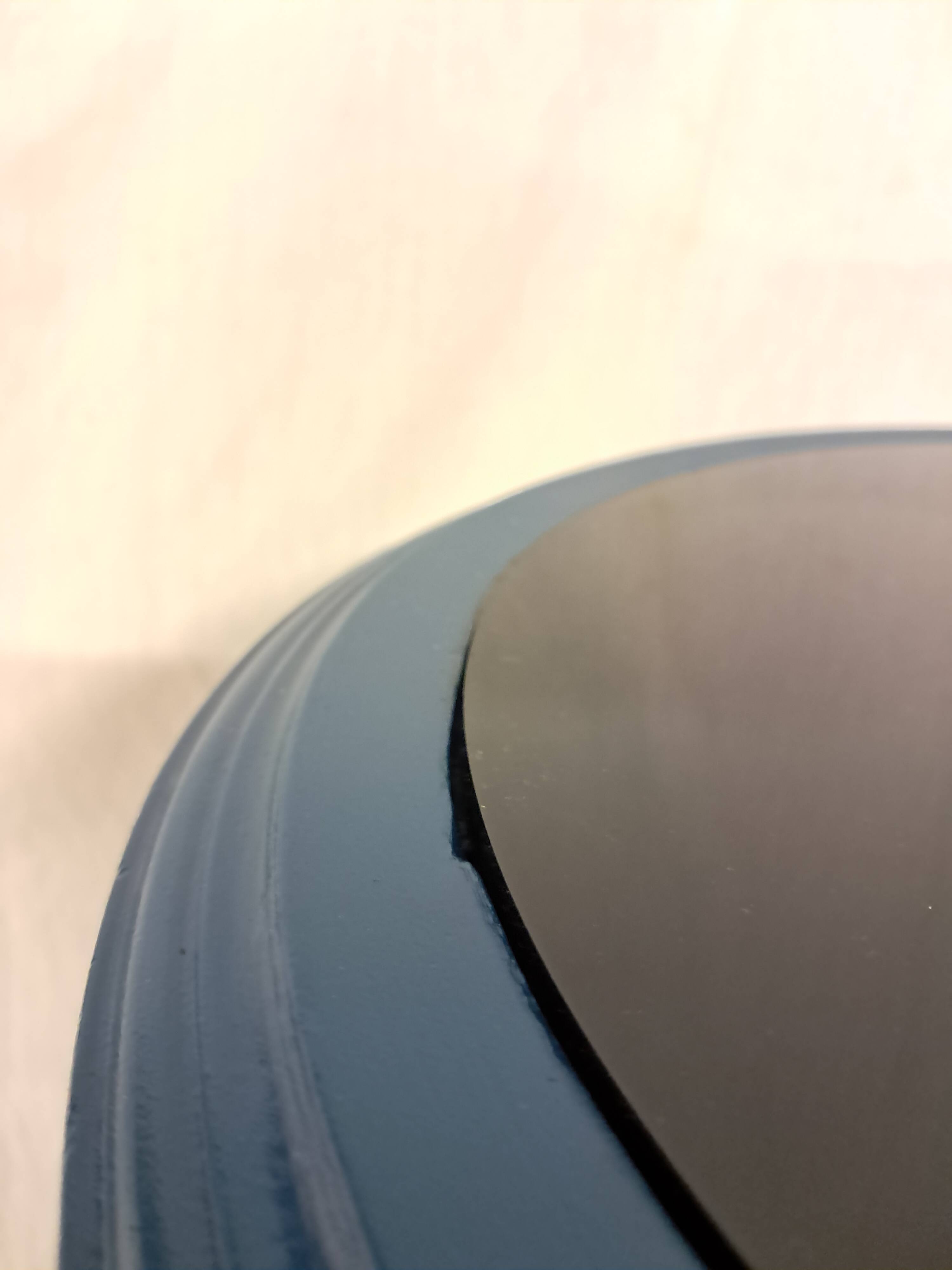 Napoleon III Modernized Guéridon Table in Blue