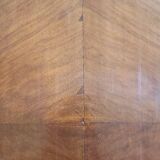 Walnut work table circa 1840.