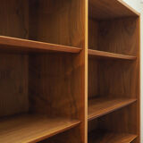 Walnut bookcase, Danish design, 1970s, production Hundevad
