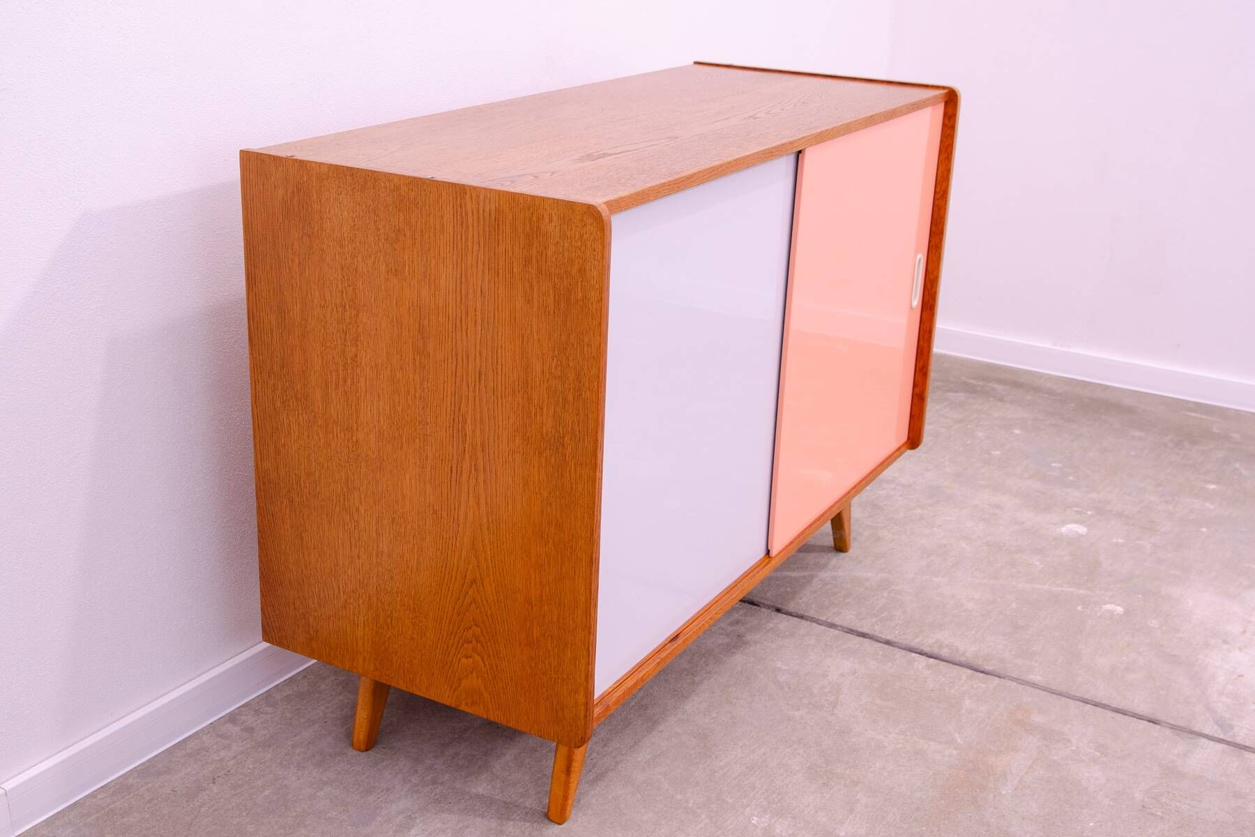 Fully restored mid century sideboard U-452 by Jiří Jiroutek, 1960´s, Czechoslovakia