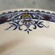 Lot de 8 assiettes Longchamp Lily, terre de fer