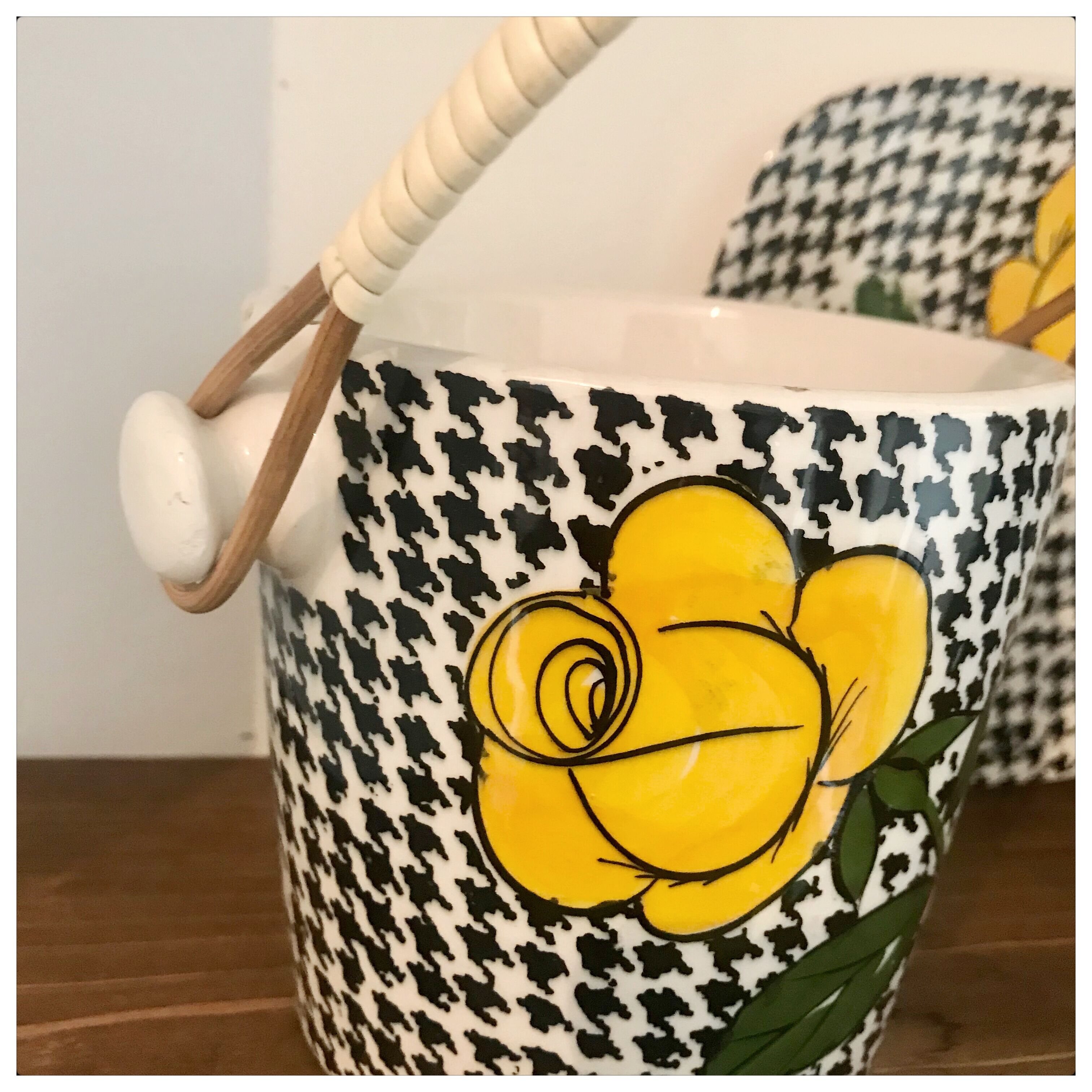 Bucket and ice plate