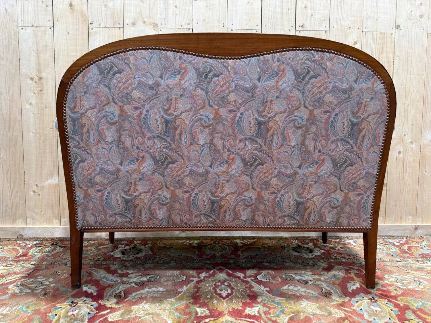 Art Deco banquette attributed to Paul Follot, 1920s.