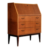 Secrétaire, commode, Suède années 1960