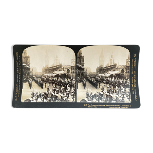 Photographie ancienne stereo, stereograph,