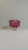 Czech Chribska glass ashtray / bowl / pocket emptier / Josef Hospodka