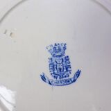 6 assiettes à dessert Gien Chardons (7)