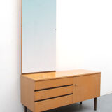 Dressing table with mirror