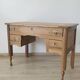 Old restored wooden desk