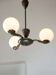Art Deco French Brass Figural Chandelier, 1930