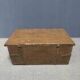 Antique painted Swedish wooden chest