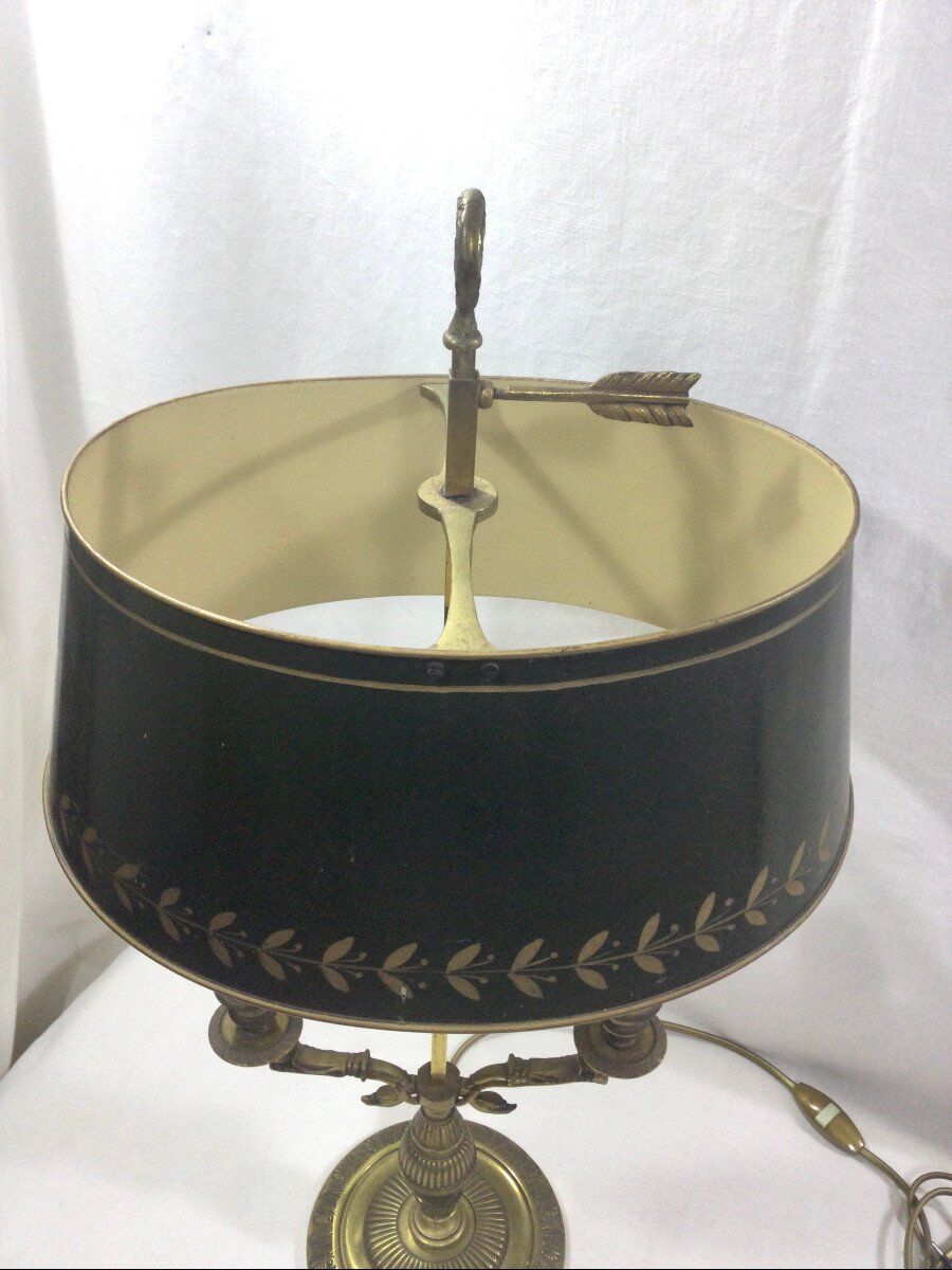 Two light empire hot water bottle lamp