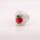 Lot of 6 Seltmann Weiden porcelain espresso cups - Red apple design - A