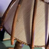 Lampe de chevet bois d’époque