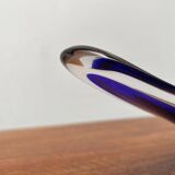 Vintage vase and bowl in art glass from Bayel, France, 1970s, set of 2.