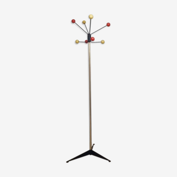 1960 coat rack in the style of Roger Féraud