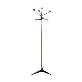 1960 coat rack in the style of Roger Féraud