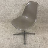 Eames chair fiberglass grey herman miller