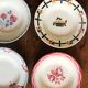6 mismatched soup plates Marsac Marinette Digoin Badonviller