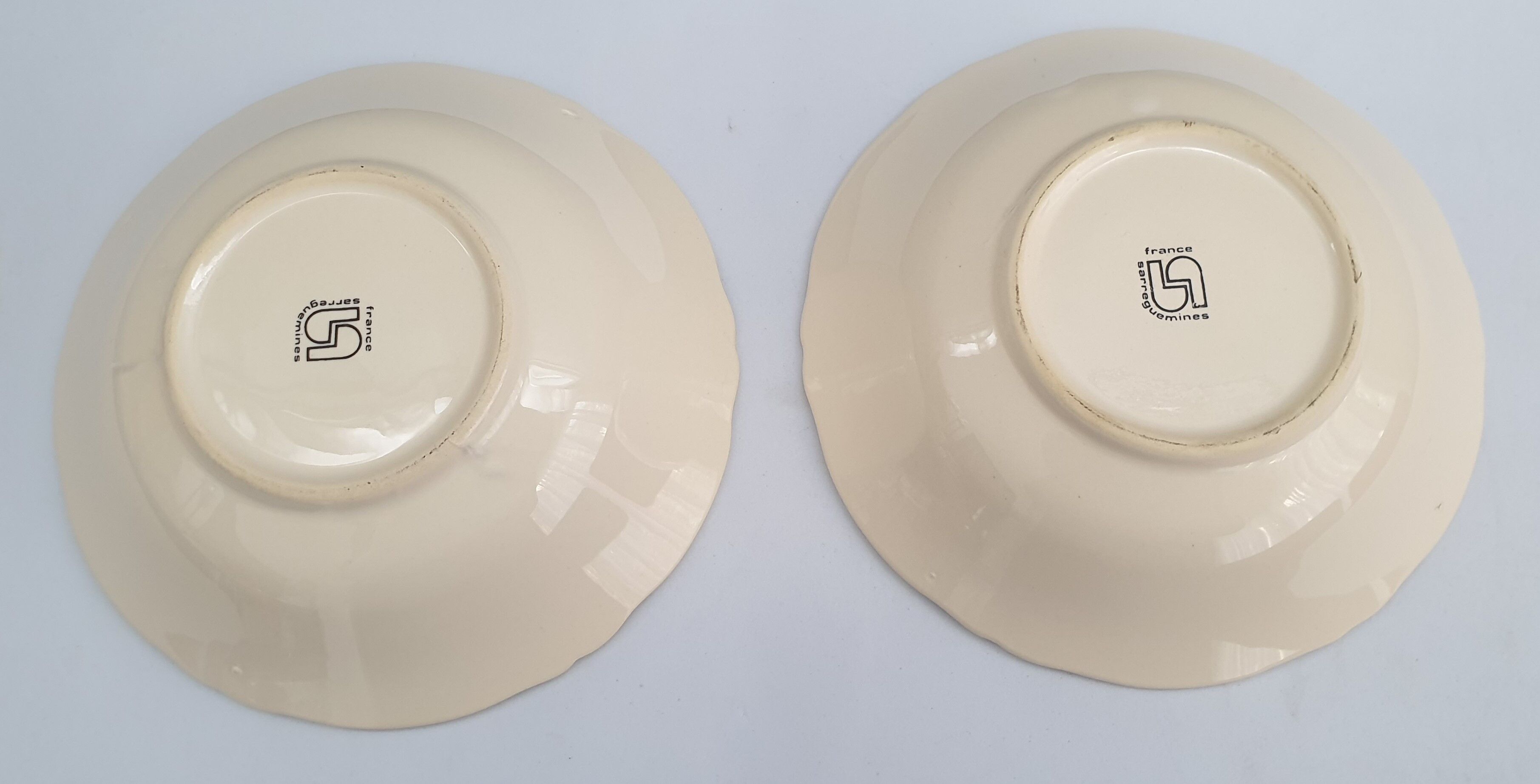 Two vintage cups Sarreguemines
