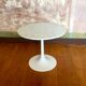 Carrara marble pedestal table