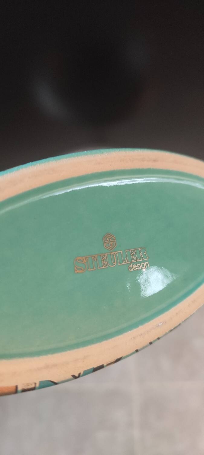 Steuler ceramic vase from the 60s - 70s signed Steuler design