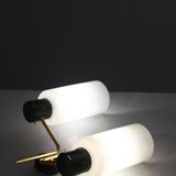 Pair of wall sconces 1950s style Arlus Lunel