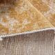 Turkish Traditional Mustard Vintage Area Rug, 108x211Cm