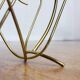 Magazine rack in brass 60