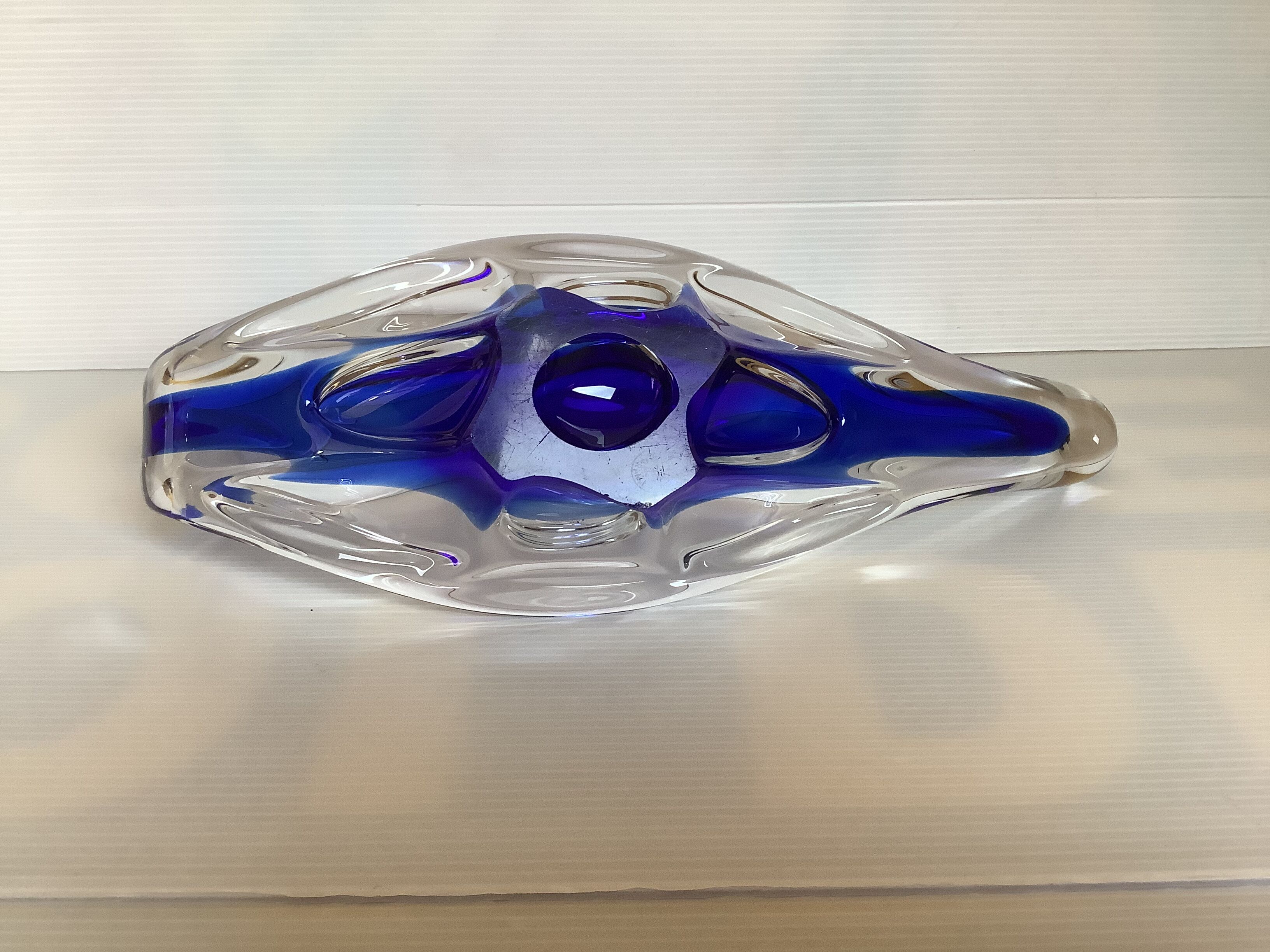 Bayel crystal cobalt blue cup